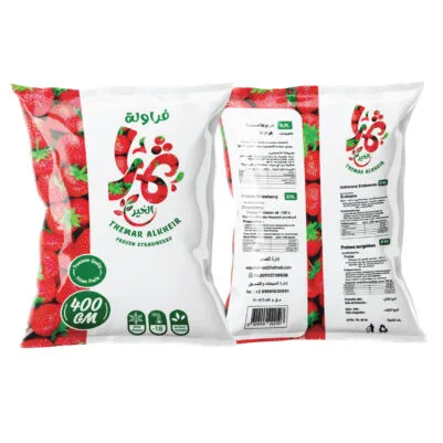 فراولة مجمدة ٤٠٠ جرام - ( كرتونه )
